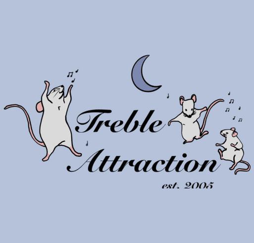 Treble Attraction Spring Fundraiser shirt design - zoomed