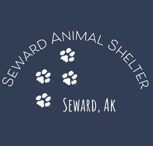 Seward Animal Shelter shirt design - zoomed