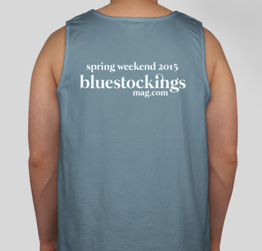 //FEMINIST KILLJOY// - bluestockings magazine - spring weekend 2015 Fundraiser - unisex shirt design - back