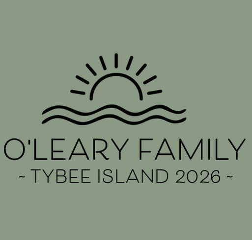 O'LEARY FAMILY REUNION 2026 shirt design - zoomed