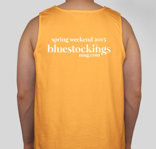 //FEMINIST KILLJOY// - bluestockings magazine - spring weekend 2015 Fundraiser - unisex shirt design - back