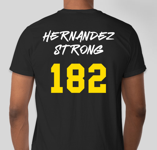Hernandez Strong Fundraiser - unisex shirt design - back