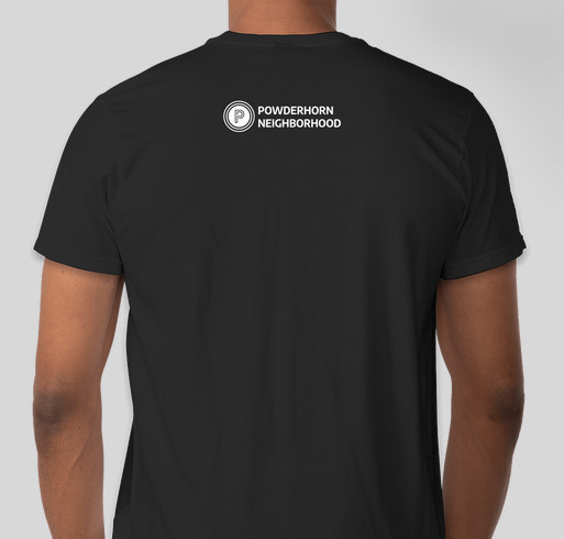 30th Annual Powderhorn Art Fair Fundraiser - unisex shirt design - back