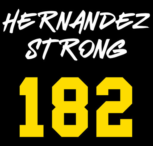 Hernandez Strong shirt design - zoomed