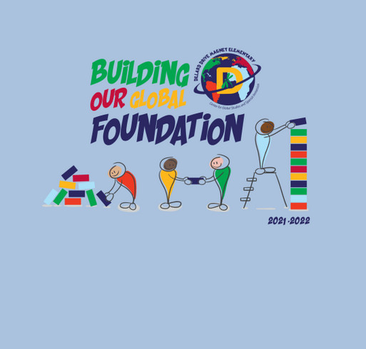 DDMES Building our Global Foundation Spirit T-shirt shirt design - zoomed