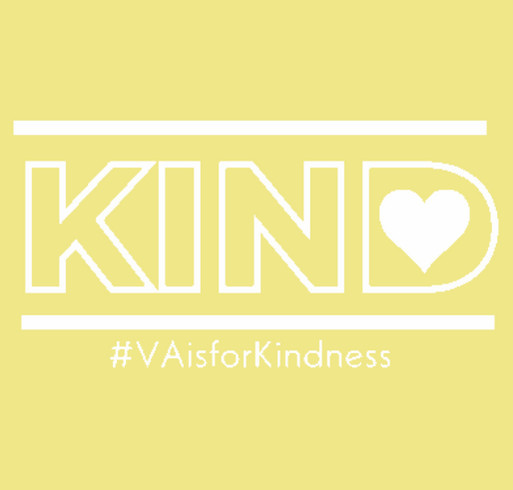 #VAisforkindness shirt design - zoomed