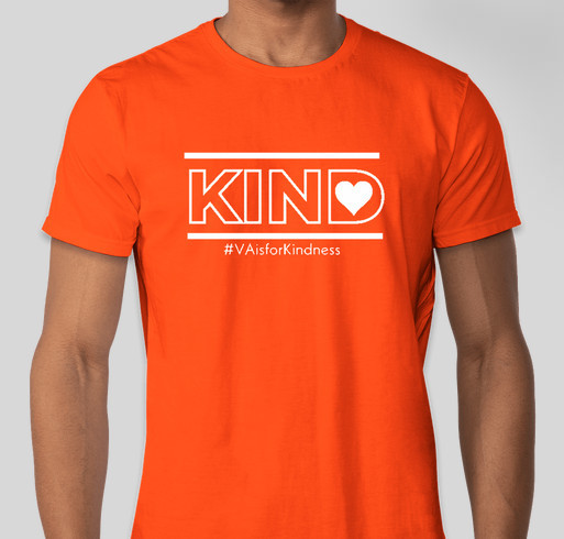 #VAisforkindness (extended to now end on 1/29!) Fundraiser - unisex shirt design - front