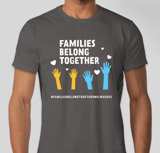 Families Belong Together - Milwaukee, WI Fundraiser - unisex shirt design - small