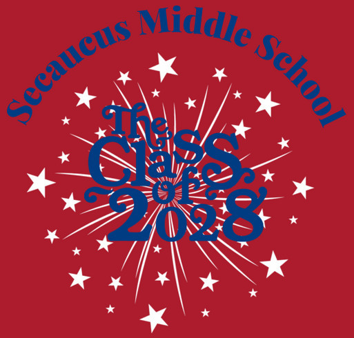 SMS Class of 2028 Apparel Fundraiser shirt design - zoomed