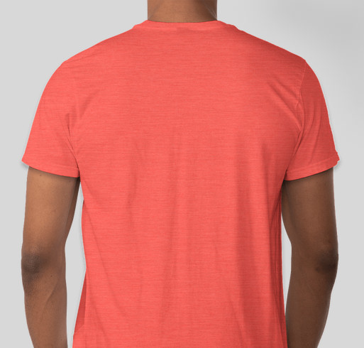 NNP Summer T shirt campaign Fundraiser - unisex shirt design - back