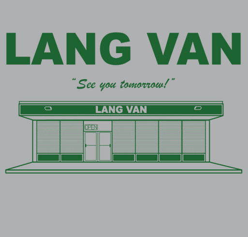 Lang Van Employee Fighting Cancer shirt design - zoomed
