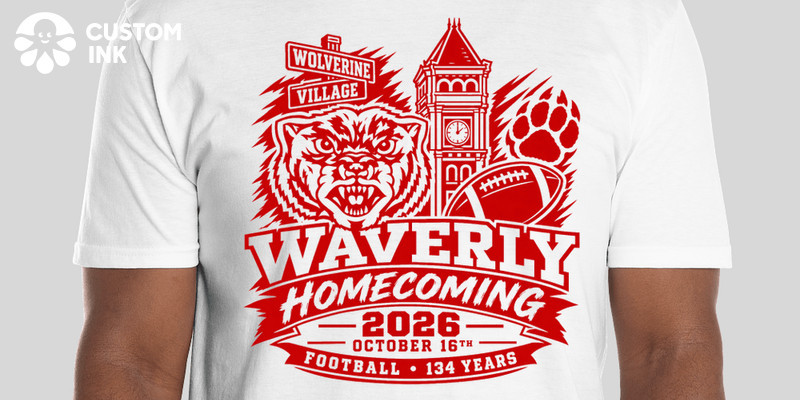 Color Chat Guide Waverly Homecoming '26 Custom Ink Fundraising