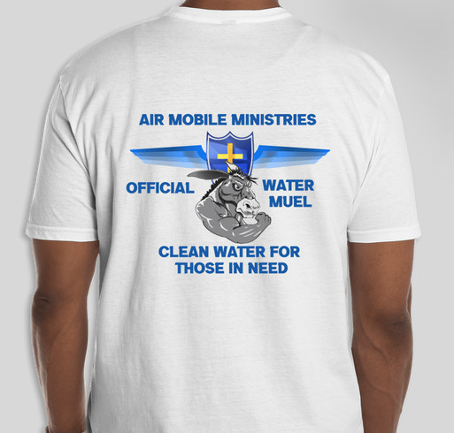 Air Mobile Ministries t shirts Fundraiser - unisex shirt design - back