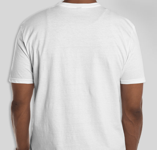 Help us make it to MIDDLEOF Fundraiser - unisex shirt design - back