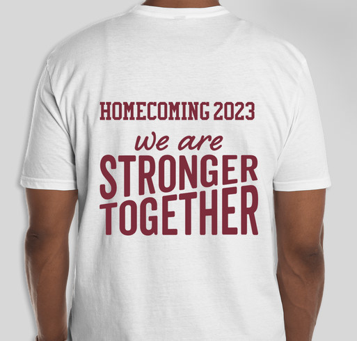 Mount Vernon Unified Homecoming 2023 Fundraiser - unisex shirt design - back