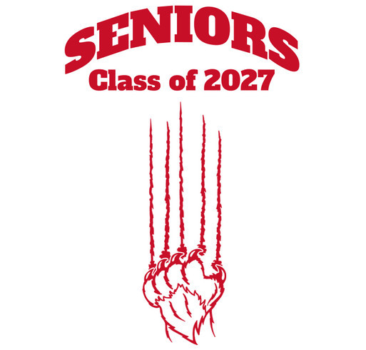 Class of 2027 Senior Shirt Sale shirt design - zoomed
