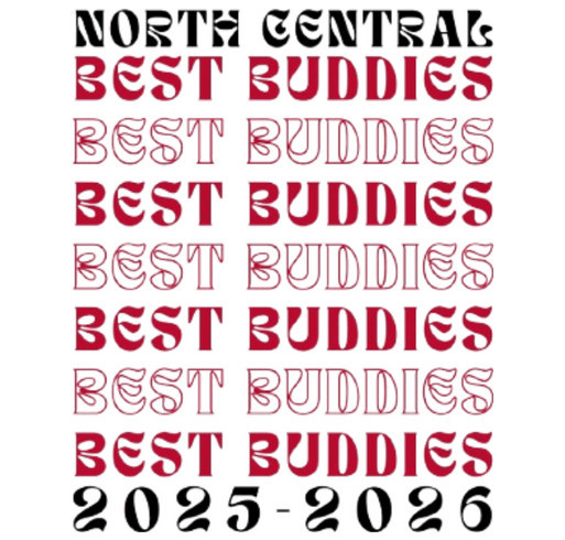 Best Buddies 2025-2026 Merch shirt design - zoomed