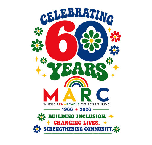 60 Years. One ReMARCable Community. shirt design - zoomed