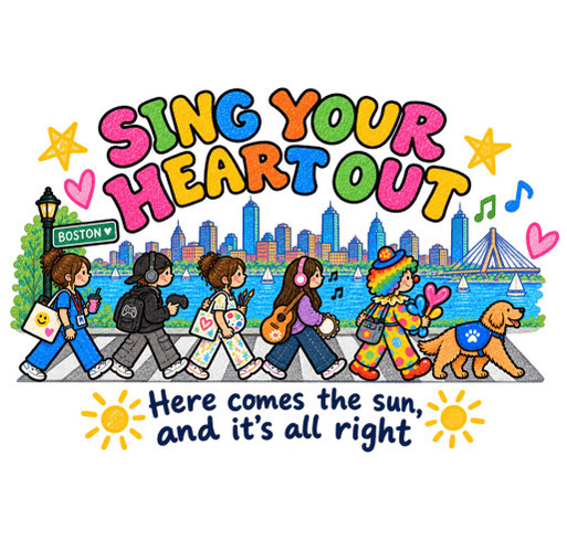 Sing Your Heart Out shirt design - zoomed