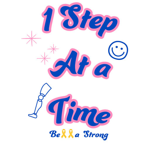 1 Step At a Time shirt design - zoomed