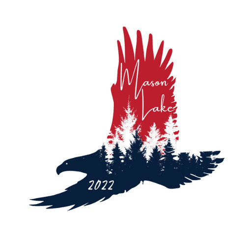 Mason Lake Fireworks Fundraiser 2022 shirt design - zoomed