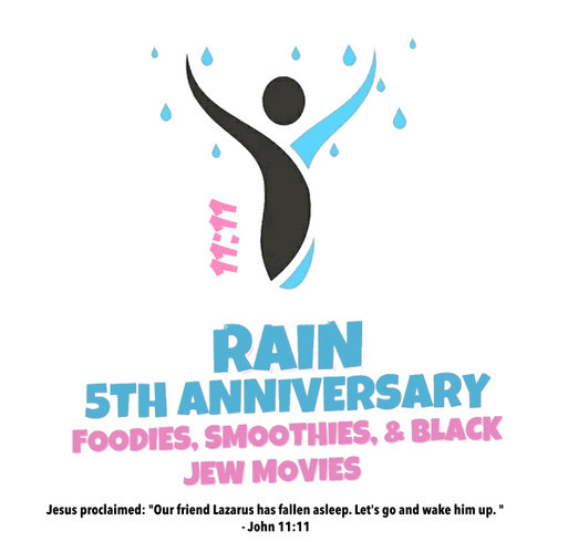 Rain 5th Anniversary Celebration shirt design - zoomed