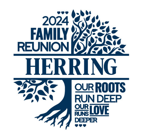 Herring Family Vacation shirt design - zoomed