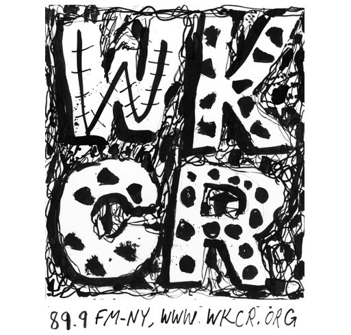 WKCR Logo T-shirt shirt design - zoomed