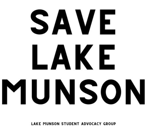 SAVE LAKE MUNSON shirt design - zoomed