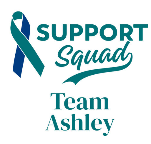One Shirt. One Fight. #Team Ashley shirt design - zoomed