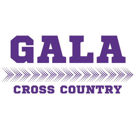 GALA CIF Cross Country Shirts and Sweatshirts shirt design - zoomed