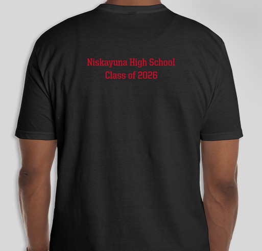 Nisky Class of 2026 t-shirt fundraiser Fundraiser - unisex shirt design - back