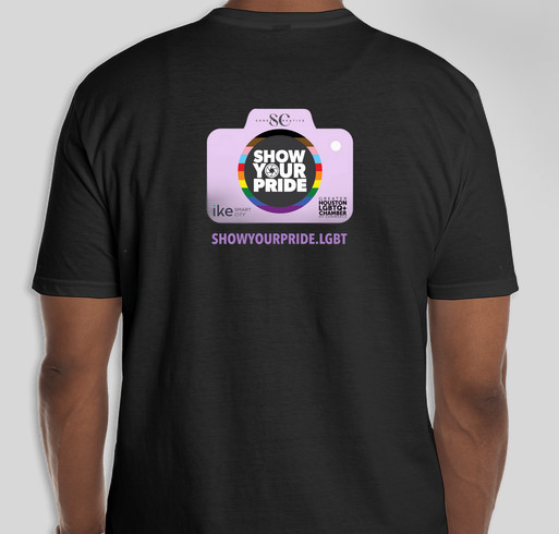 Purchase your Show Your Pride T-Shirt! Fundraiser - unisex shirt design - back