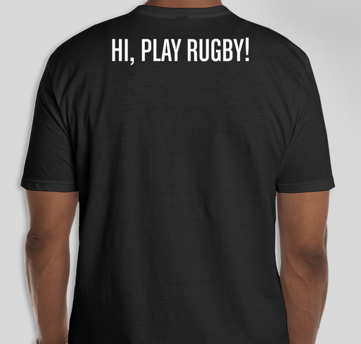 UNM Women's Rugby Fundraiser - unisex shirt design - back