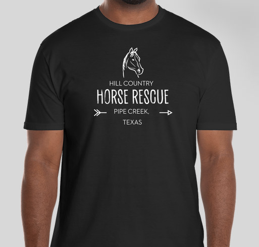 Help the Horses! Fundraiser - unisex shirt design - front