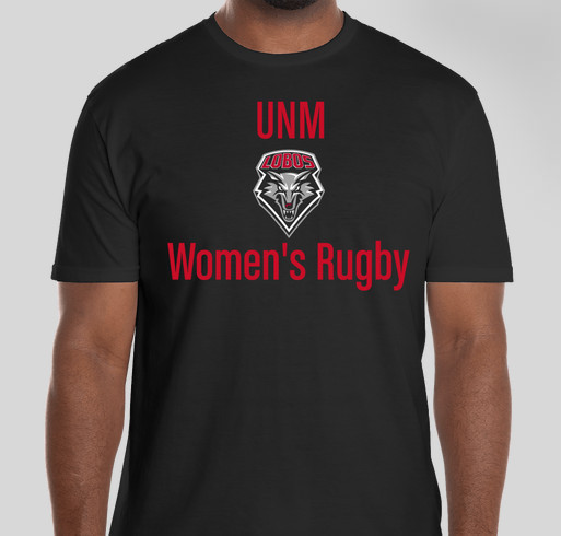 UNM Women's Rugby Fundraiser - unisex shirt design - front