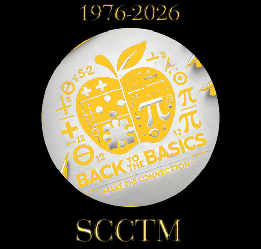 SCCTM Golden Anniversary Conference tshirts shirt design - zoomed