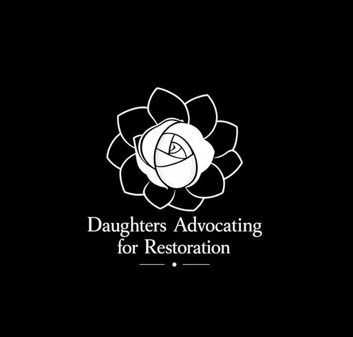 Daughters Advocating for Restoration shirt design - zoomed