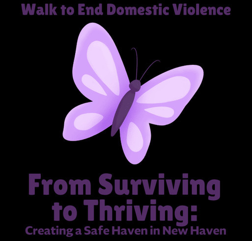 16th Annual Walk to End Domestic Violence shirt design - zoomed