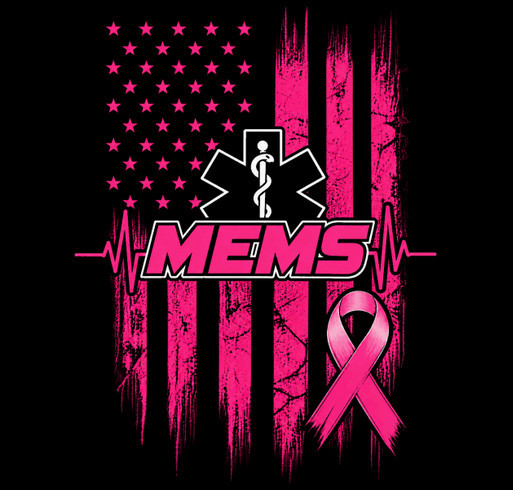 Morganville EMS Cadet Breast Cancer Fundraiser shirt design - zoomed