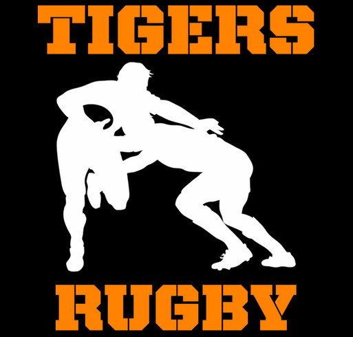 Marshall Tigers Rugby shirt design - zoomed