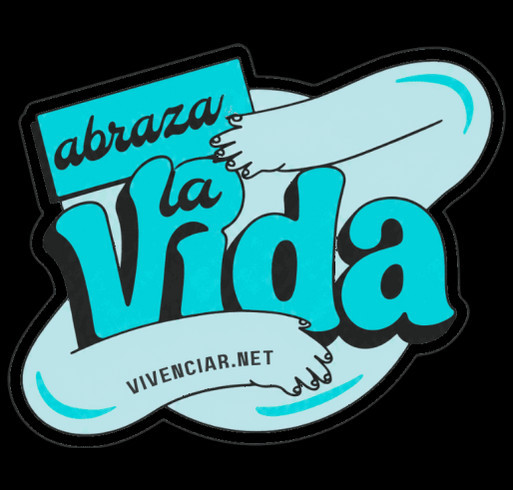 Abraza la Vida - Hispanic Heritage Month shirt design - zoomed