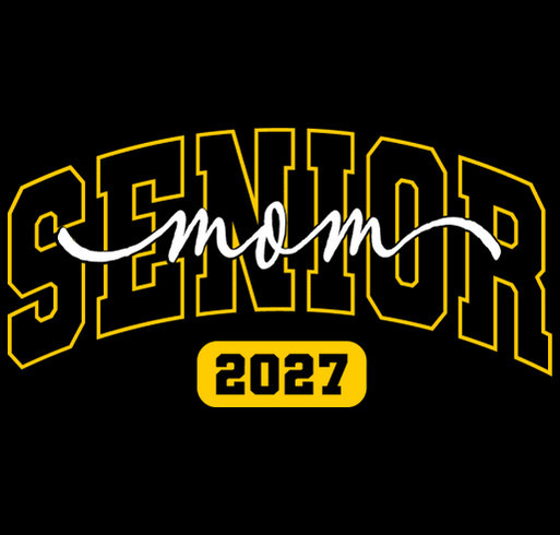 Memorial Class of 2027 Senior Mom Shirt shirt design - zoomed