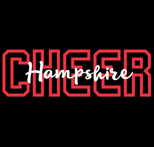 Hampshire Regional Cheer Apparel Fundraiser shirt design - zoomed
