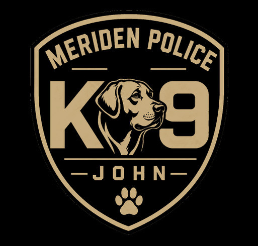 K9 John MPD Fundraiser shirt design - zoomed