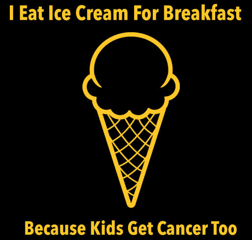 Eat Ice Cream For Breakfast shirt design - zoomed