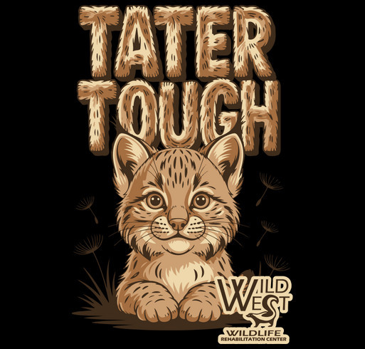 Tater the Bobcat Fundraiser 2025 shirt design - zoomed