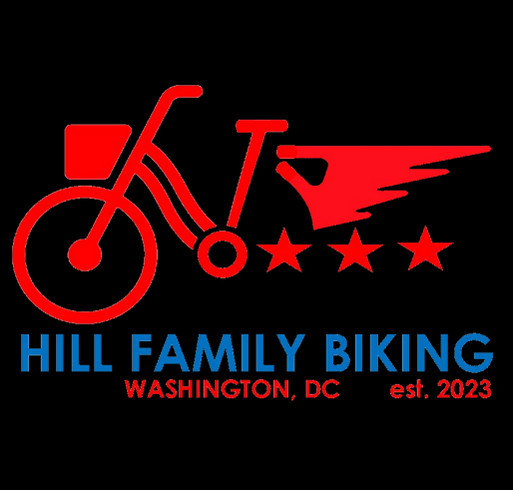 Hill Family Biking T-shirt Fundraiser - Only Chance in 2026 shirt design - zoomed