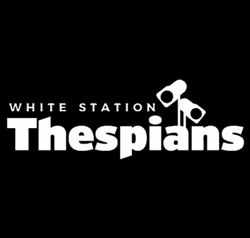 White Station Thespians Tshirt 2026 shirt design - zoomed