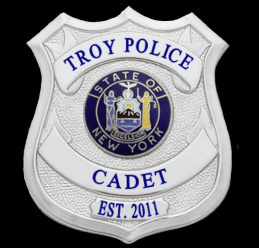 Troy Police Cadet Post #4102 shirt design - zoomed